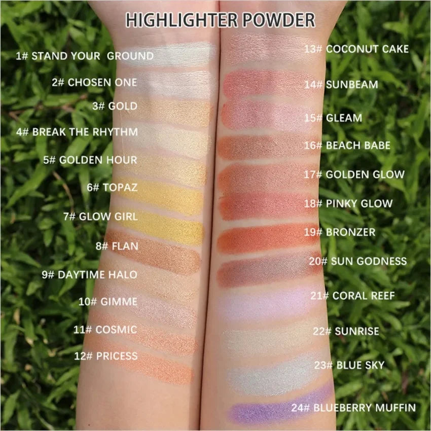 6-color Private Label Blush Concealer Highlight Palette DIY Custom Logo Waterproof Pressed Powder Makeup Wholesale Cruelty Free